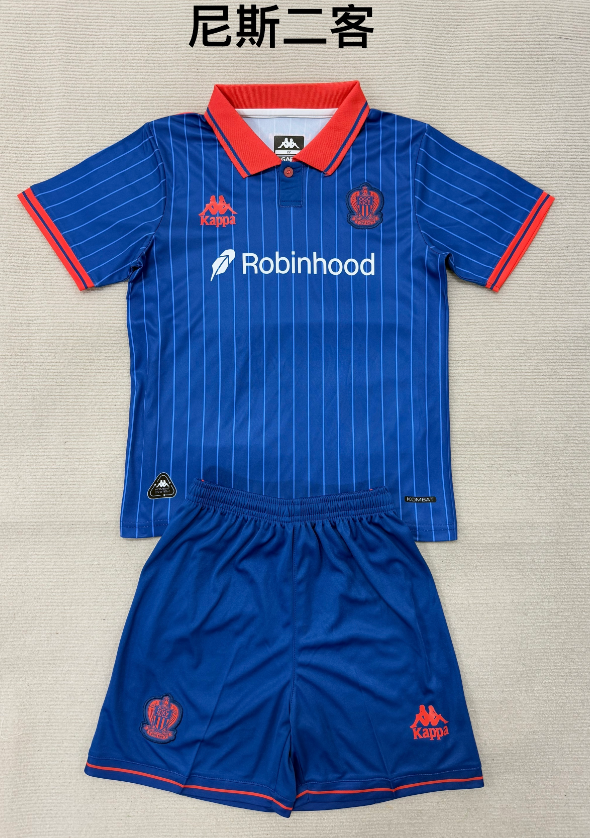 kids Kits 25/26 Nice Second away