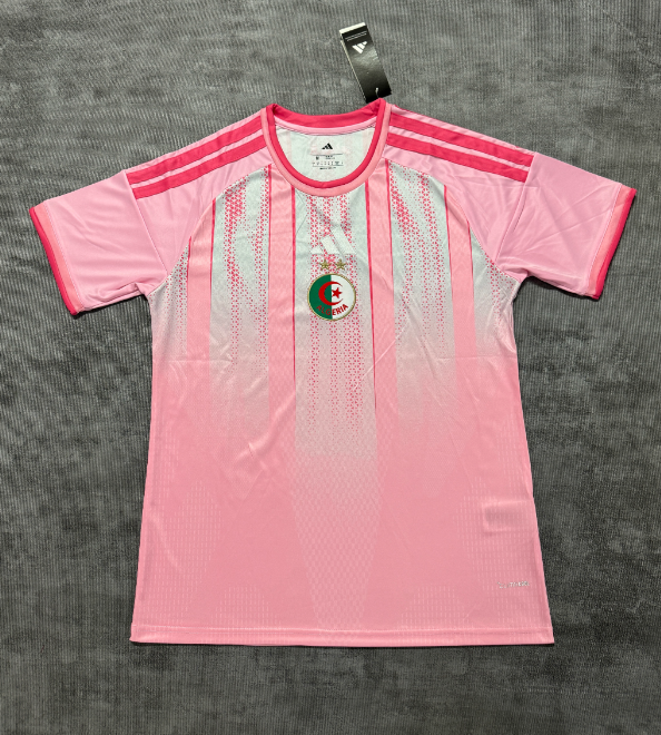 Fan version 2026 Algeria training suit in pink