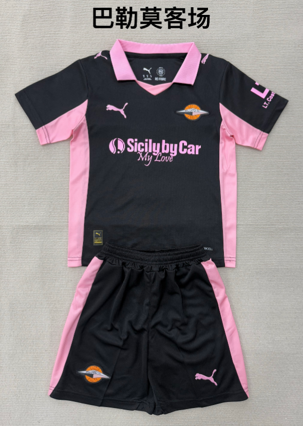 kids Kits 25/26 Palermo away