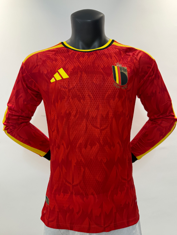 Player Version 26/27 Belgium home Long Sleeve