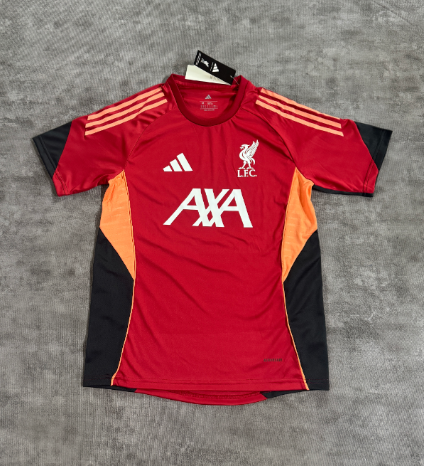 Fan version 25/26 Liverpool training suit in red