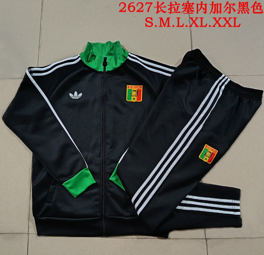 26/27 Long Pull Senegal Black Jackets sets