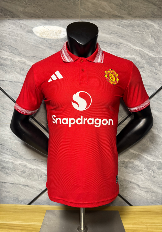 Player Version 26/27 Manchester United polo shirt red