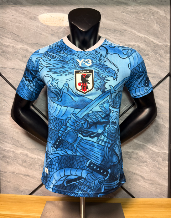 Player Version 26/27 Japanese Y-3 Special Edition Dragon Roar Blue