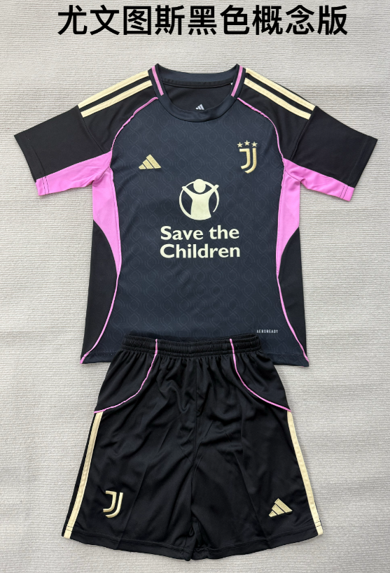 kids Kits 26/27 Juventus Black Concept Edition