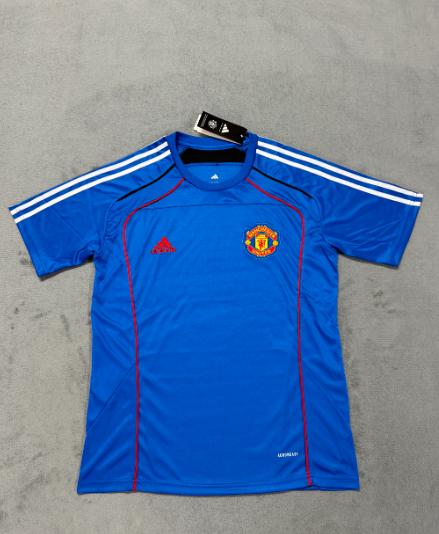 Fans Version 2526Manchester United round neck T-shirt blue