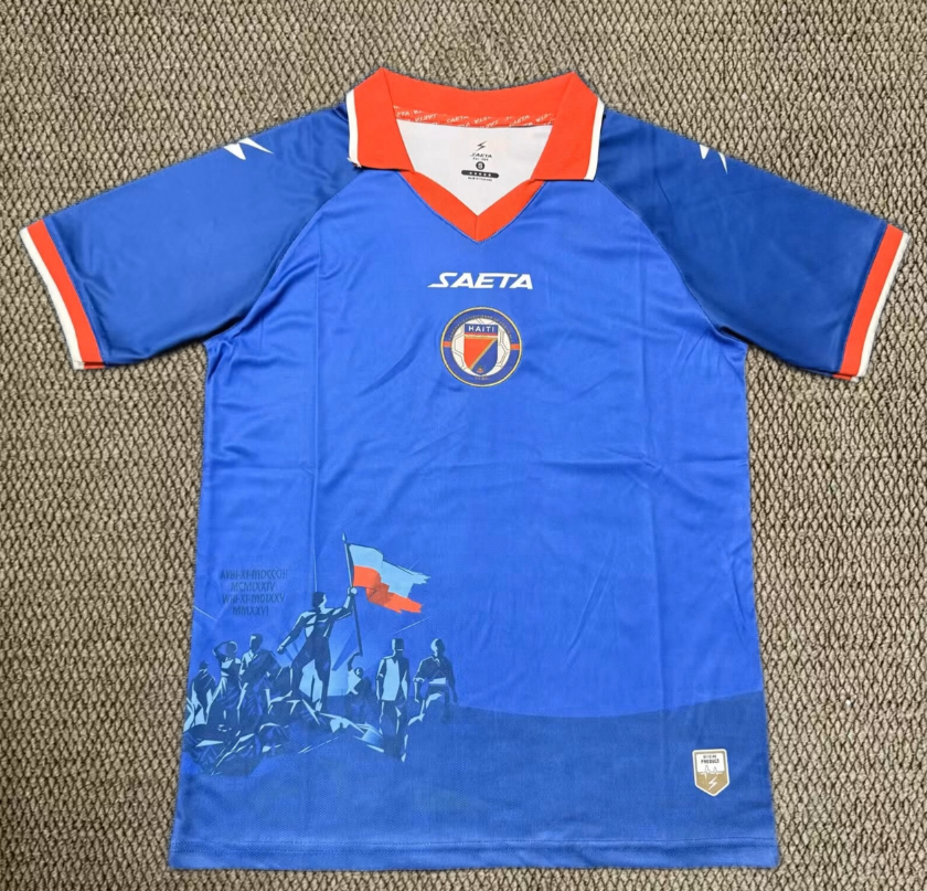 Fan version 26/27 Haiti home