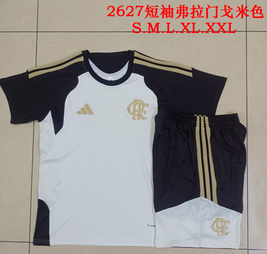 26/27 Adults Flamengo Beige Training Kits