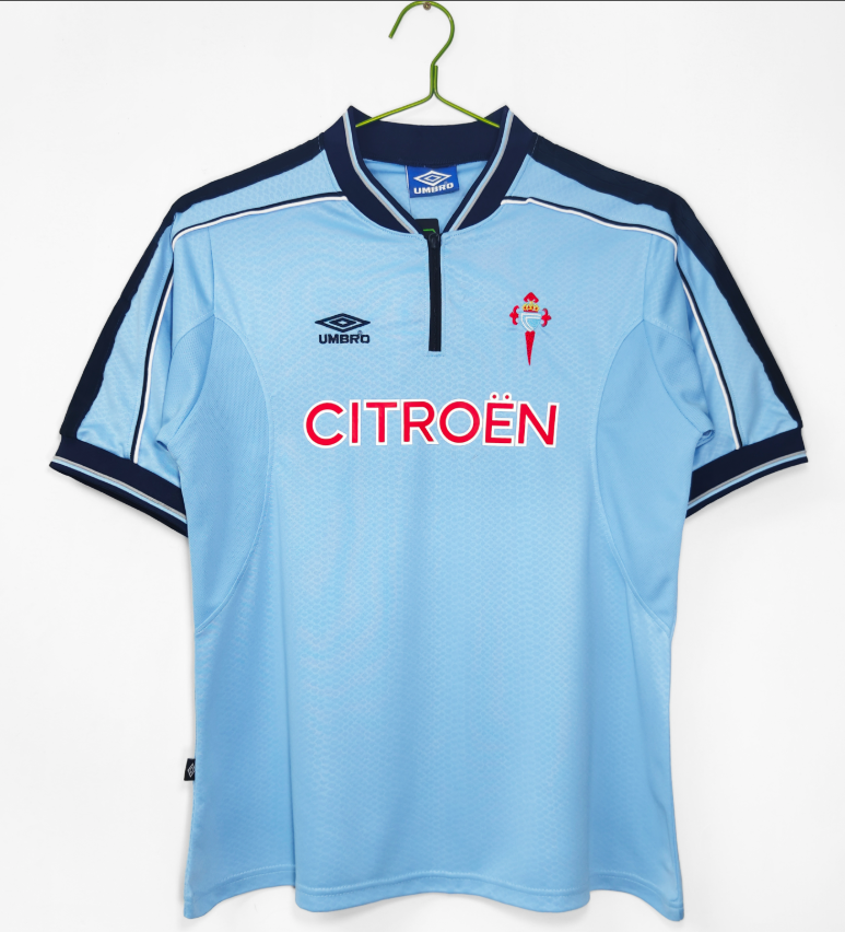 Retro 1999/00 Celta home blue 5A