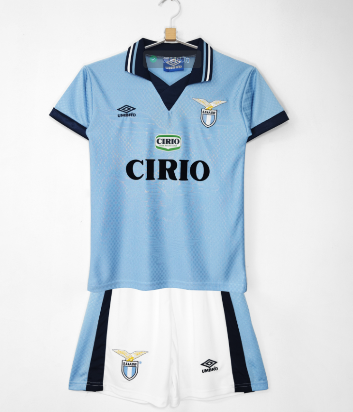 Retro kids kits 1996/97 Lazio Home 0B