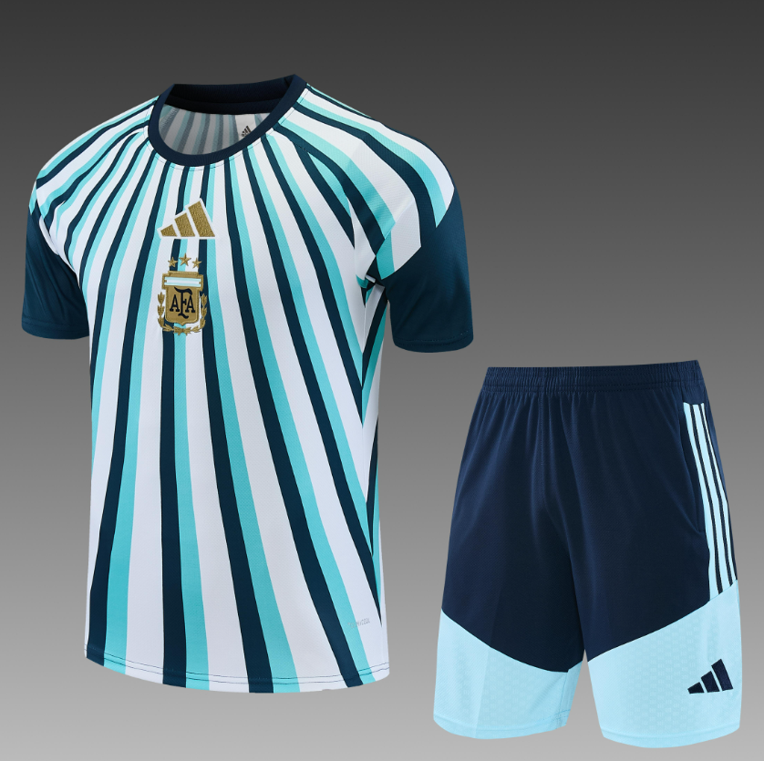 26/27 Adults Argentina Blue white Camouflage style Training Kits
