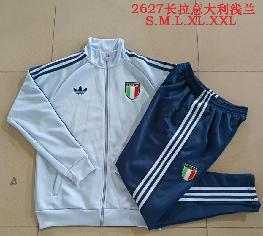 26/27 Long Pull Italy light Blue Jackets sets