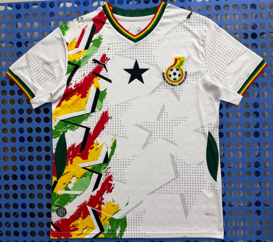 Fans Version 26/27 Ghana training uniform white