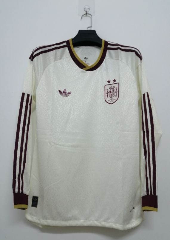 Player Version 26/27 Spain Away Long Sleeve Two Star