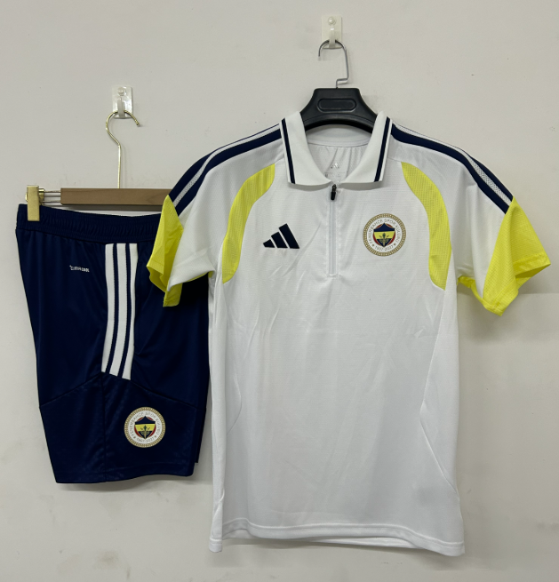 26/27 Adults POLO Fenerbahce white Training Kits