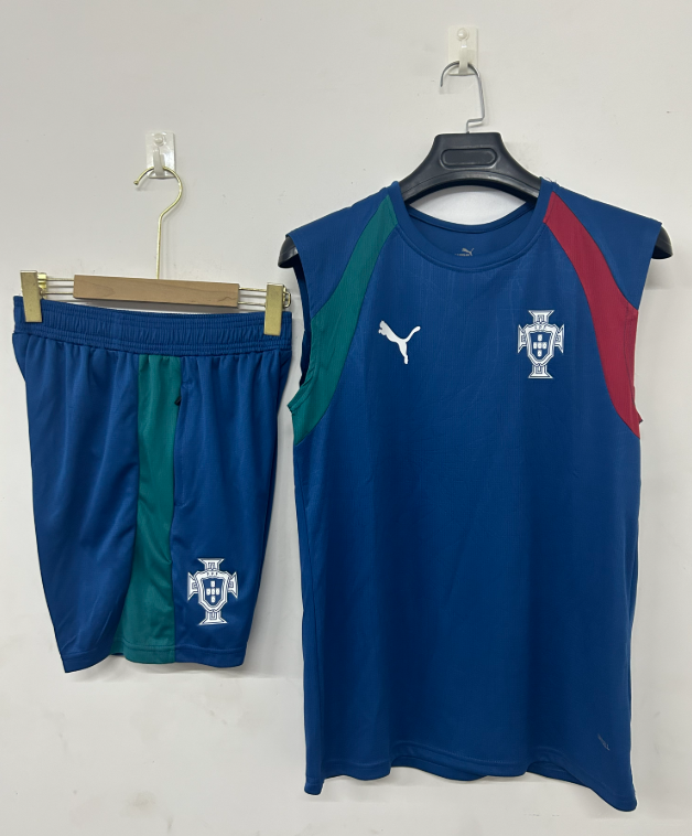 26/27 Vest Portugal cyan suit