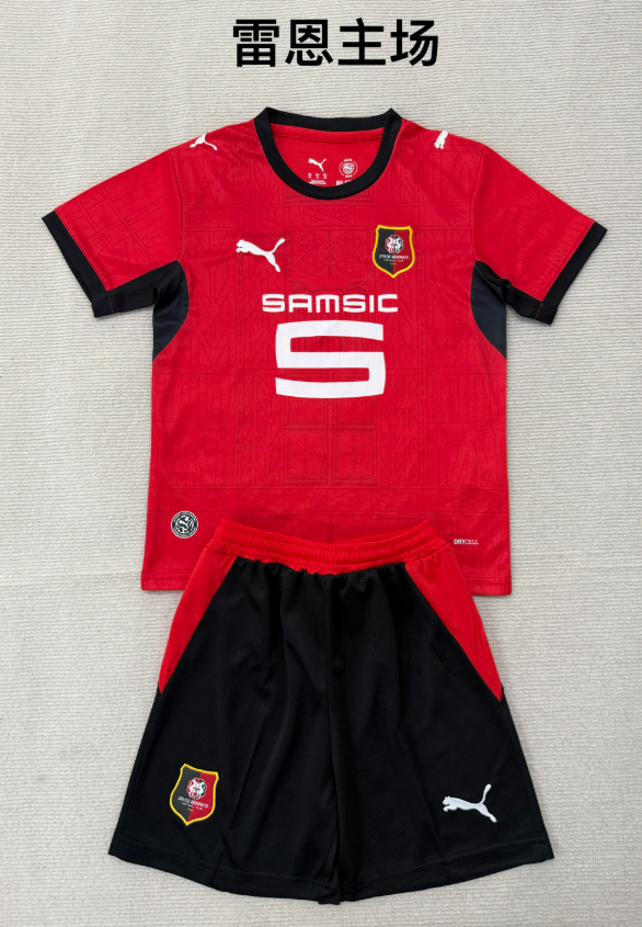 Adults kits 26/27 Stade Rennais home