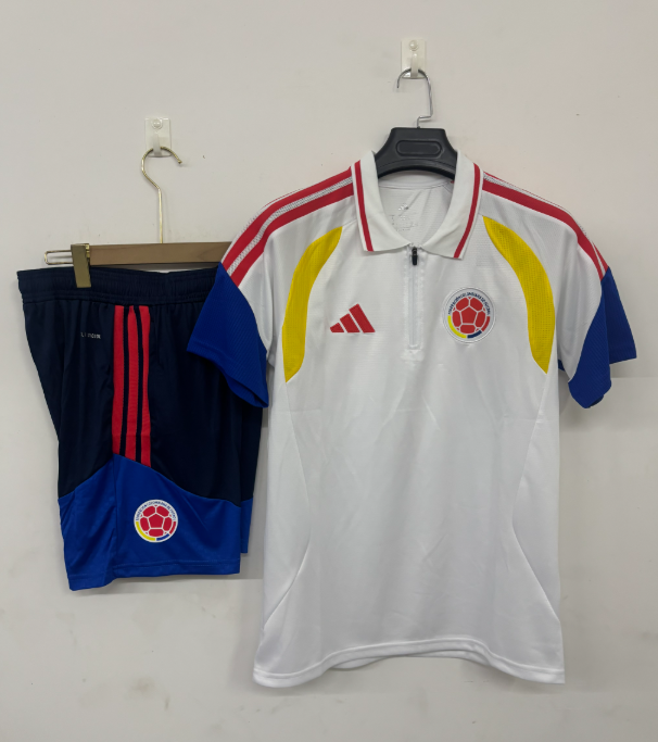 26/27 Adults POLO Colombia white Training Kits