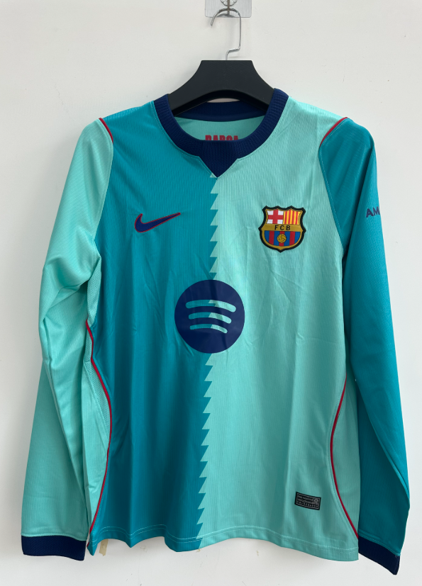 Fans Version 26/27 Barcelona second away Long Sleeve